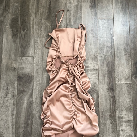 Satin mini dress - Picture 6 of 6